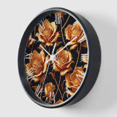 Trendy Luxury Boho Gold Rose Collection Uhr (Winkel)