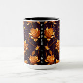 Trendy Luxury Gold Boho Rose Collection Tasse (Zentrum)
