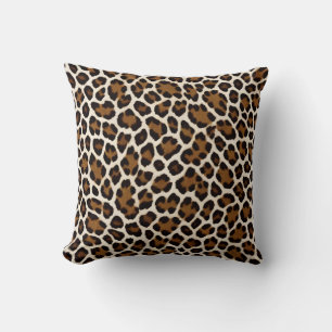 Trendy Luxus Weißer Leopard Kissen