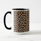 Trendy Luxus Weißer Leopard Tasse (Links)