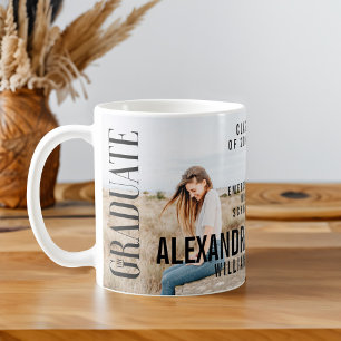 Trendy Magazine Cover Inspirierter Abschluss Kaffeetasse