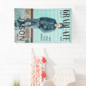 Trendy Magazine Cover Inspirierter Junge Abschluss Banner (Insitu)