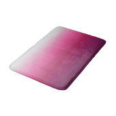 trendy magenta maroon marsala burgundy ombre badematte (Schrägansicht)