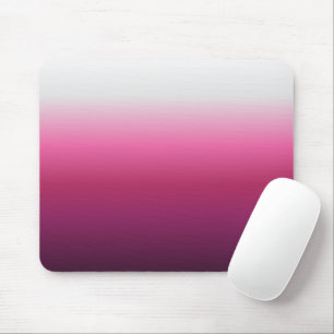 trendy magenta maroon marsala burgundy ombre mousepad