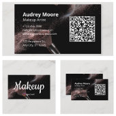 Trendy Makeup Artist Visitenkarte
