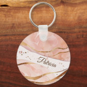 Trendy Marble Schlüsselanhänger (Vorderseite)