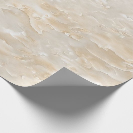 Trendy Marble Stone Texture Geschenkpapier (Ecke)