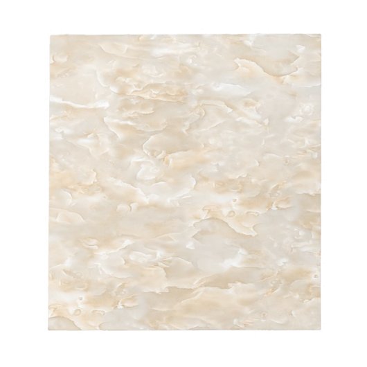 Trendy Marble Stone Texture Notizblock (Vorderseite)