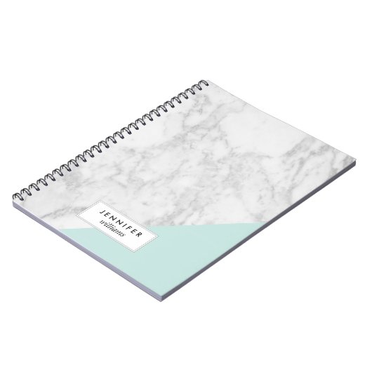 Trendy Marble Texture Notizblock (Linke Seite)