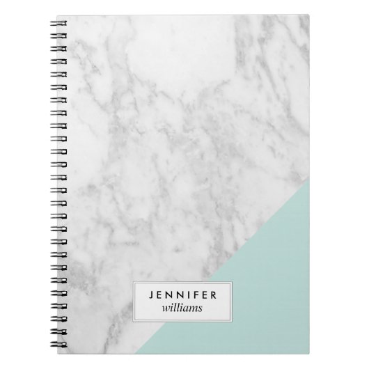 Trendy Marble Texture Notizblock (Vorderseite)