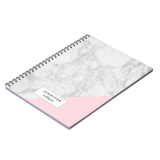 Trendy Marble Texture Notizblock (Linke Seite)