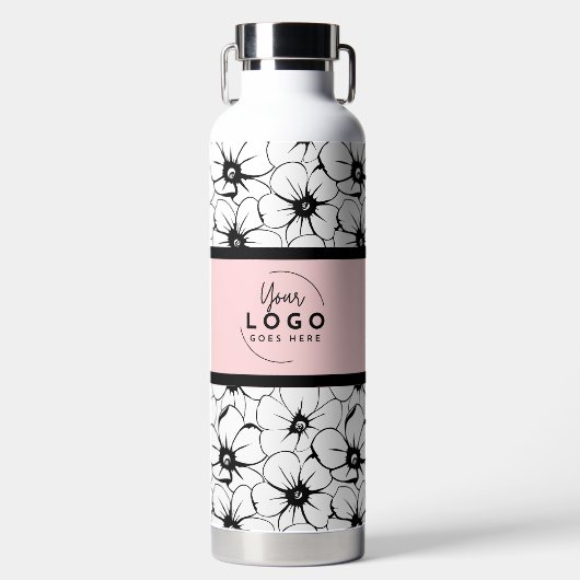 Trendy-Markenlogo Trinkflasche (Vorderseite)