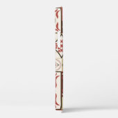 Trendy Marsala marokkanisches Muster Case-Mate iPhone Hülle (Rückseite / Rechts)