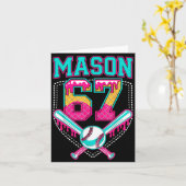 Trendy Mason 67 Mem Eiscreme-Drip-Baseball-Geburts Karte (Gelbe Blume)