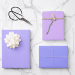 Trendy Mauve Pink Vista Blue Solid Color Trio Geschenkpapier Set<br><div class="desc">Eine moderne Kombination aus Lila,  Rosa und Vista Blau Geschenkpackung für Ihre Veranstaltungen,  wichtige Meilensteine und fröhliche Feiern.</div>