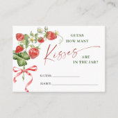 Trendy Meadow Strawberry schätzt, wie viele Game C Visitenkarte (Vorderseite)