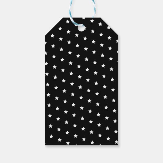 Trendy Merry & Bright Foto Weihnachten Geschenkanhänger (Rückseite)