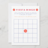 Trendy Mexican Talavera Floral Fiesta Babydusche Einladung (Rückseite)