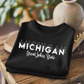 Trendy Michigan Great Lakes Staat T - Shirt