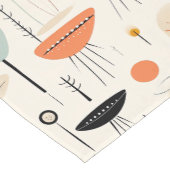 Trendy Mid Century Kurzer Tischläufer (Ecke)