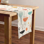 Trendy Mid Century Kurzer Tischläufer (Beispiel)