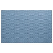 Trendy Mid Century Modern Blue Floral Stoff (Yard (91,4 cm))