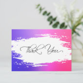 Trendy Mini Vielen Dank Karten mit Umschlägen (Stehend Vorderseite)