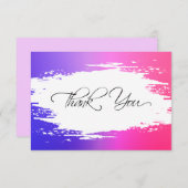 Trendy Mini Vielen Dank Karten mit Umschlägen (Vorne/Hinten)