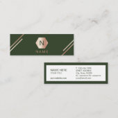 Trendy Mini Visitenkarte (Vorne/Hinten)