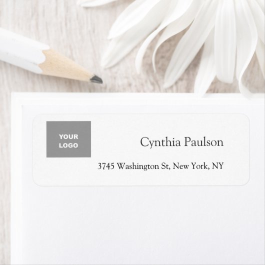 Trendy Minimalistisch Modern Add Your Logo (Insitu)