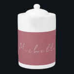 Trendy Minimalistisch Moderne handgeschriebene Ros<br><div class="desc">Modernes Berufliches,  einfaches Design.</div>