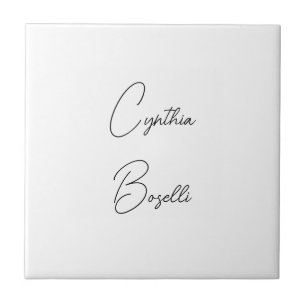 Trendy Minimalistisch Moderne Schlichte, einfache  Fliese