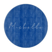 Trendy Minimalistisch Modernes, handgeschriebenes  Schneidebrett (Vorderseite)