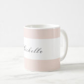 Trendy Minimalistische Berufliche Schlichte Kallig Kaffeetasse (VorderseiteRechts)