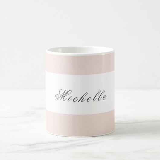 Trendy Minimalistische Berufliche Schlichte Kallig Kaffeetasse (Mittel)