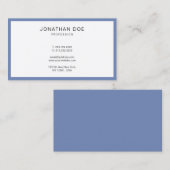 Trendy Minimalistischer cooler intelligenter Visitenkarte (Vorne/Hinten)