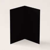 Trendy minimalistisches modernes monogrammiertes e visitenkarten (Innenseite)