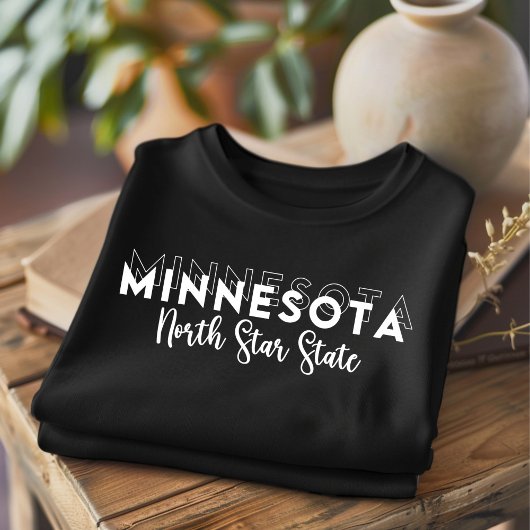 Trendy Minnesota North Star Staat T - Shirt