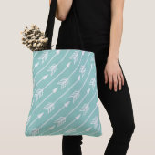 Trendy Mint Arrows Pattern Tasche (Von Nahem)