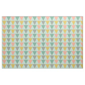 Trendy Mint Geometric Triangle Pattern Stoff (Yard (91,4 cm))