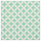 Trendy Mint Green Diamond Lattice Muster Stoff (Muster)
