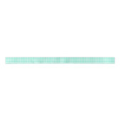 Trendy Mint Green Gingham Pattern Satinband (Vorderseite)