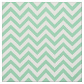 Trendy Mint Green Zickzack Pattern Stoff (Muster)