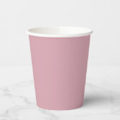 Trendy Mled Rose / Pink Paper Cups Pappbecher (Links)