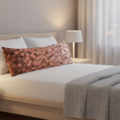 "Trendy Mocha Mousse Geometric 3D Cube Seitenschläferkissen