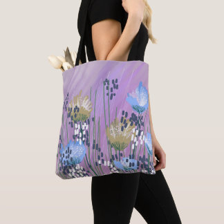 Trendy Modern Abstrakt floral Tasche