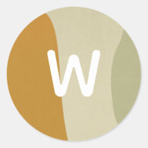 Trendy Modern Abstrakt Monogram Minimalistisch Sim