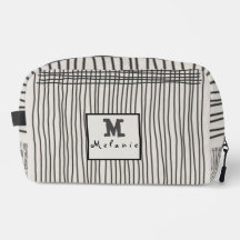 Trendy modern art lines Abstract minimal Monogram 