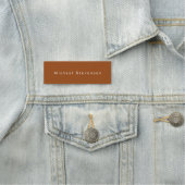 Trendy Modern Beruflich Namensschild (Beispiel)