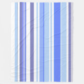 Trendy Modern Boho Chic Stripes Fleecedecke (Vorderseite)